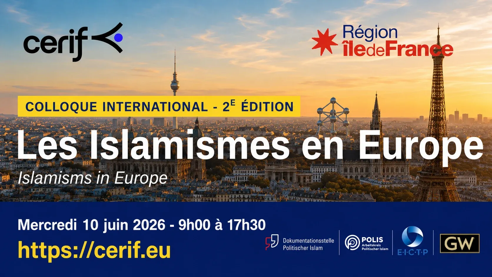 Les islamismes en Europe II - Islamisms in Europe - Deuxième édition