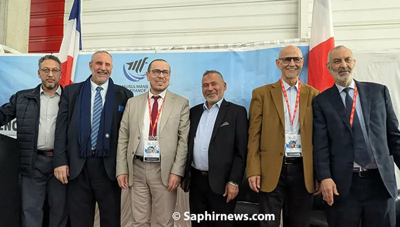Dirigeants de Musulmans de France lors de la RAMF
