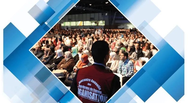 Vue de la salle de la RAMF au Bourget - des milliers de participants