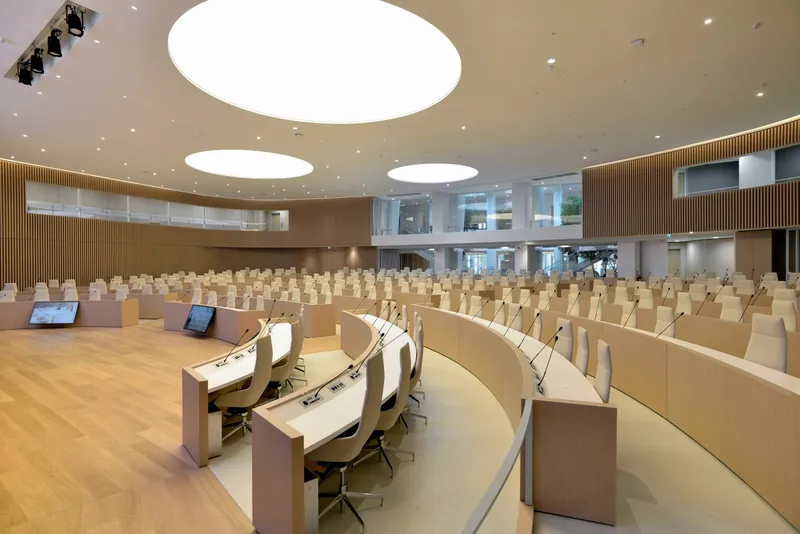 Hémicycle du Conseil régional d’Île-de-France